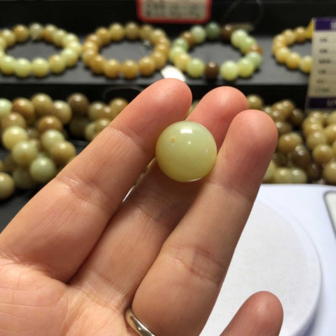 【闪购商品】和田玉手串未镶嵌（**）卡16