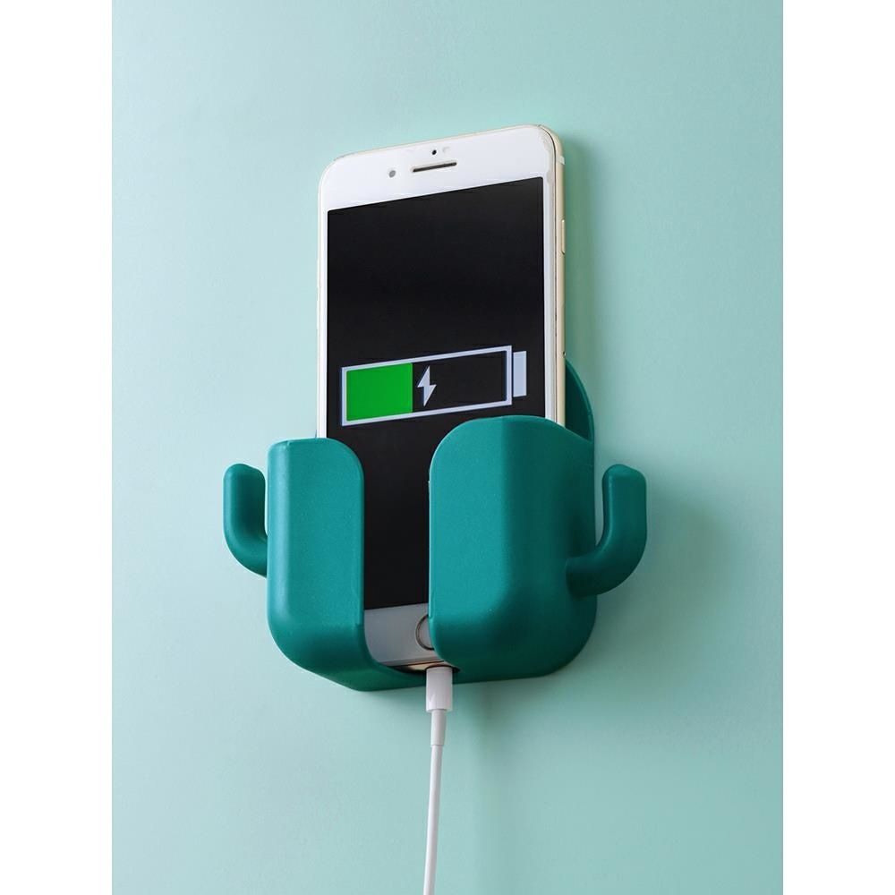 壁挂式遥控器收纳盒床头手机充电置物架电视空调遥控板数据家用