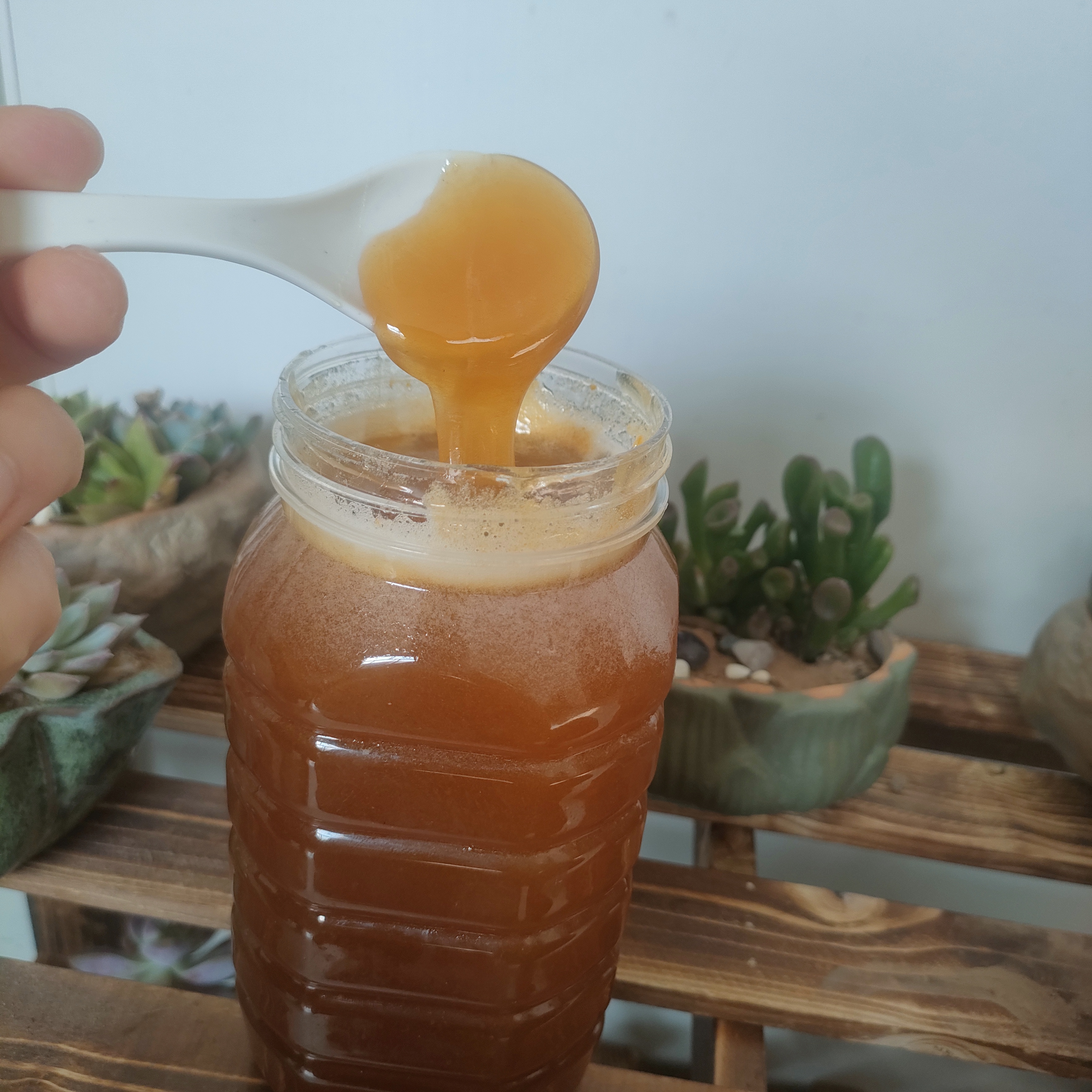 深山自熬纯正土蜂蜜
