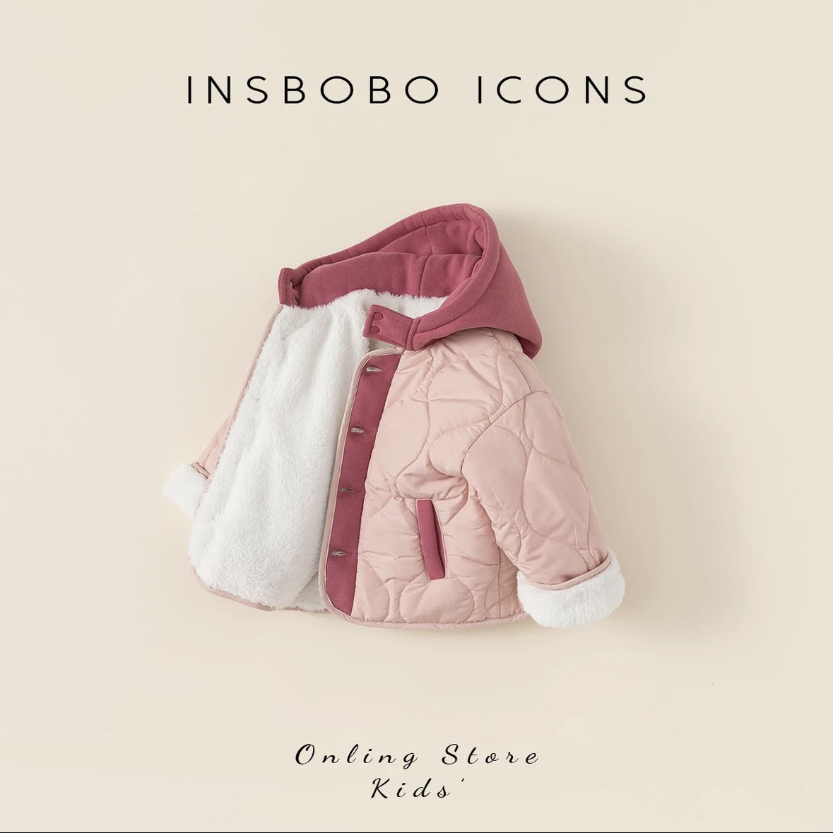 【冬季大促】女童外套棉服冬季新款儿童棉衣冬季棉袄加绒女宝夹棉