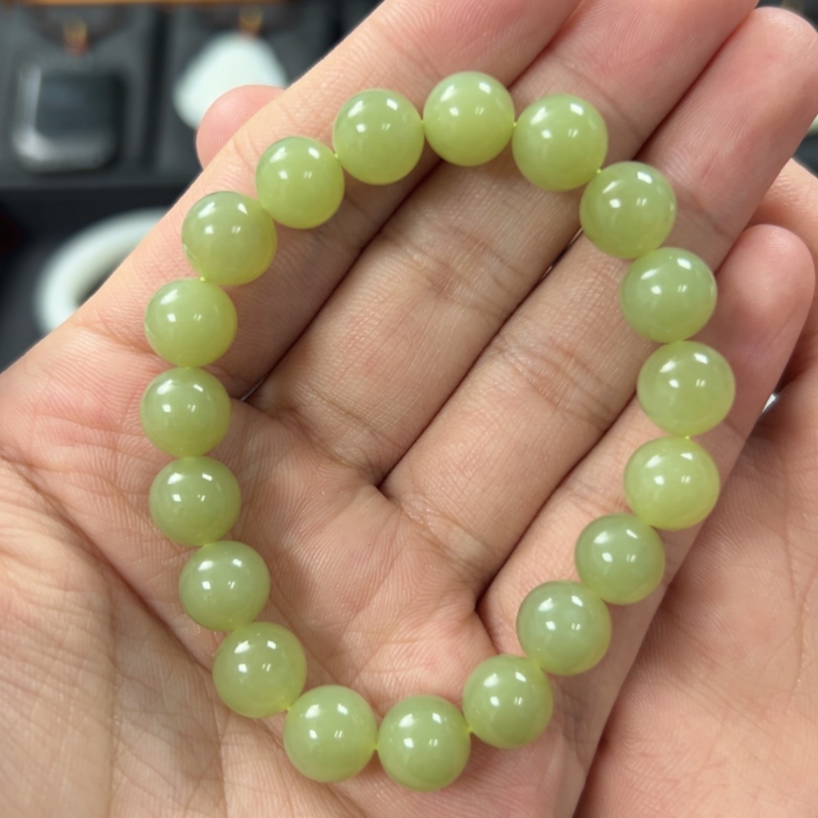 【闪购商品】和田玉手链未镶嵌黄口