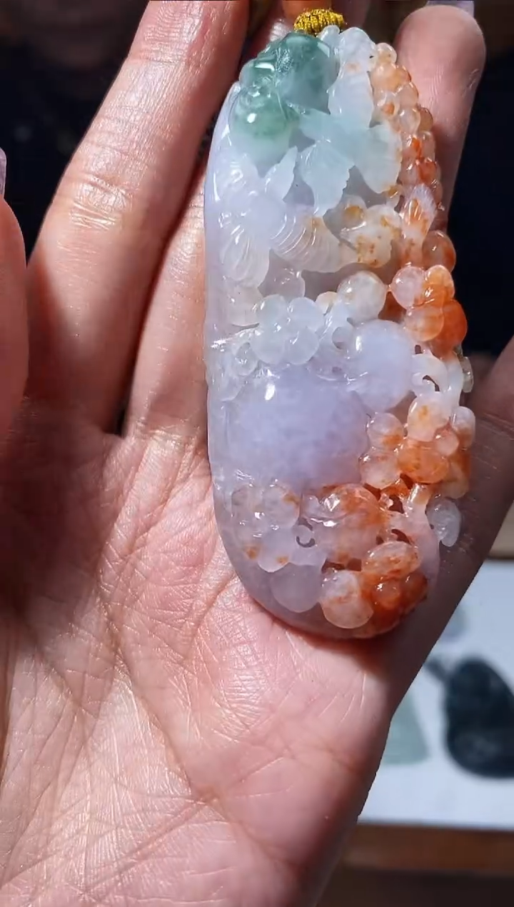 【闪购商品】定制翡翠未镶嵌M-@@FCYA1226152 订金