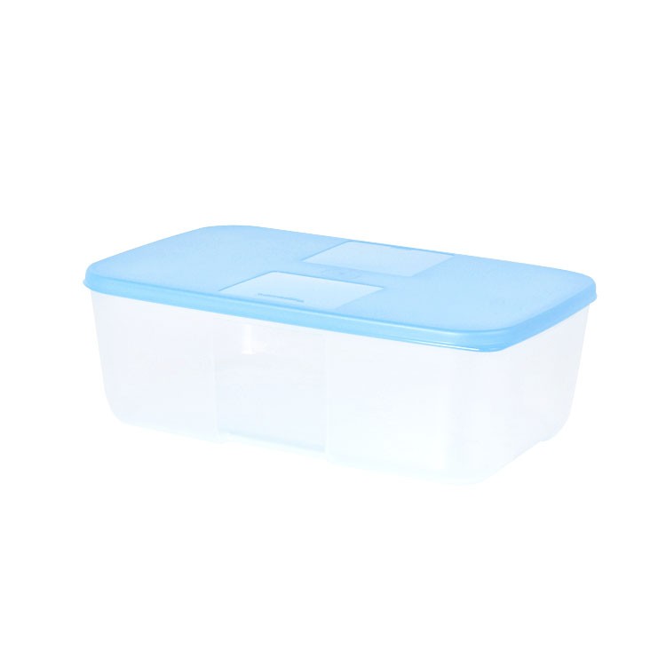 特百惠惠正品1.7L/2.3L冰箱大型冷冻保鲜盒密封冰箱保鲜盒长方形