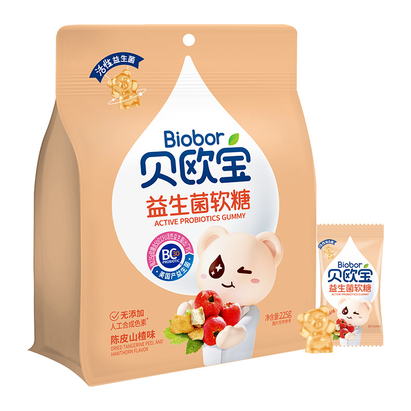 陈皮山楂益生菌软糖