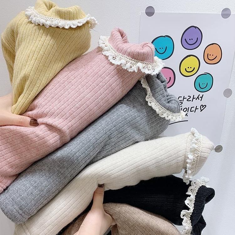 【小扬哥推荐】女童冬季棉衣洋气新款夹棉内穿保暖衣儿童内胆套头