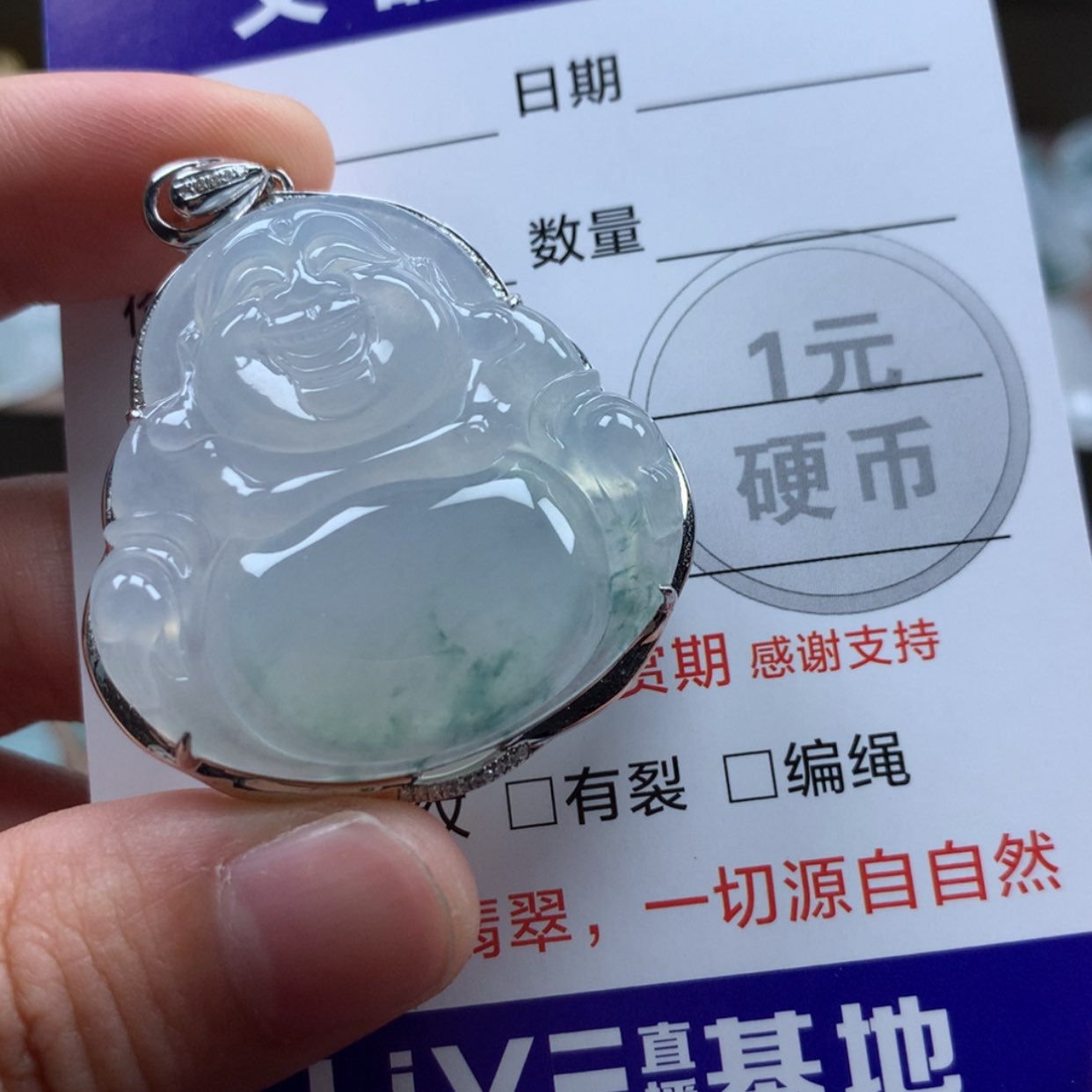 【闪购商品】翡翠颈饰未镶嵌?****葵