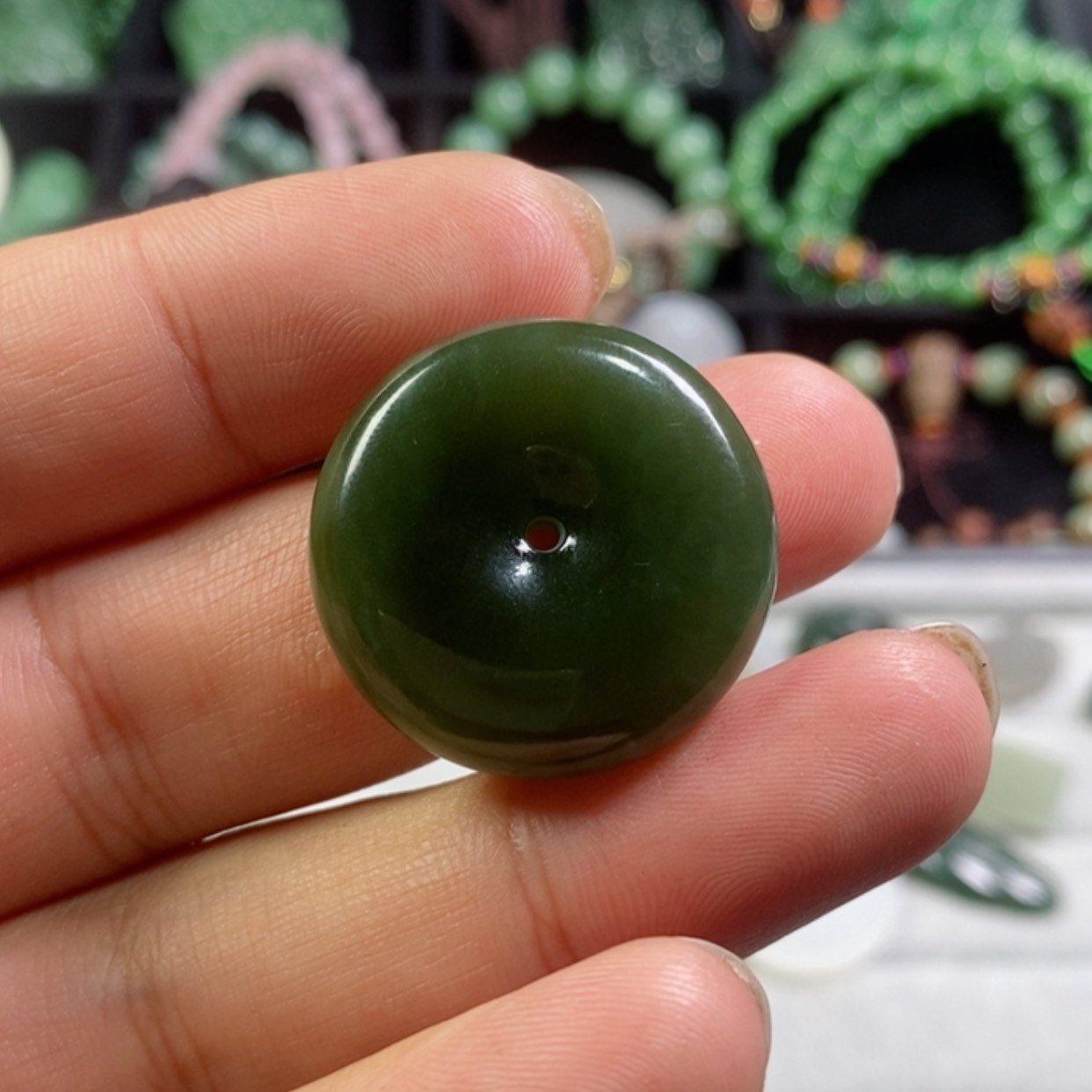 【闪购商品】和田玉（碧玉）颈饰未镶嵌