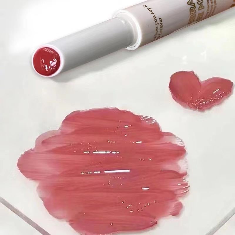 人间水蜜桃~水光口红镜面唇釉学生早八显白百搭不沾杯不掉色小众