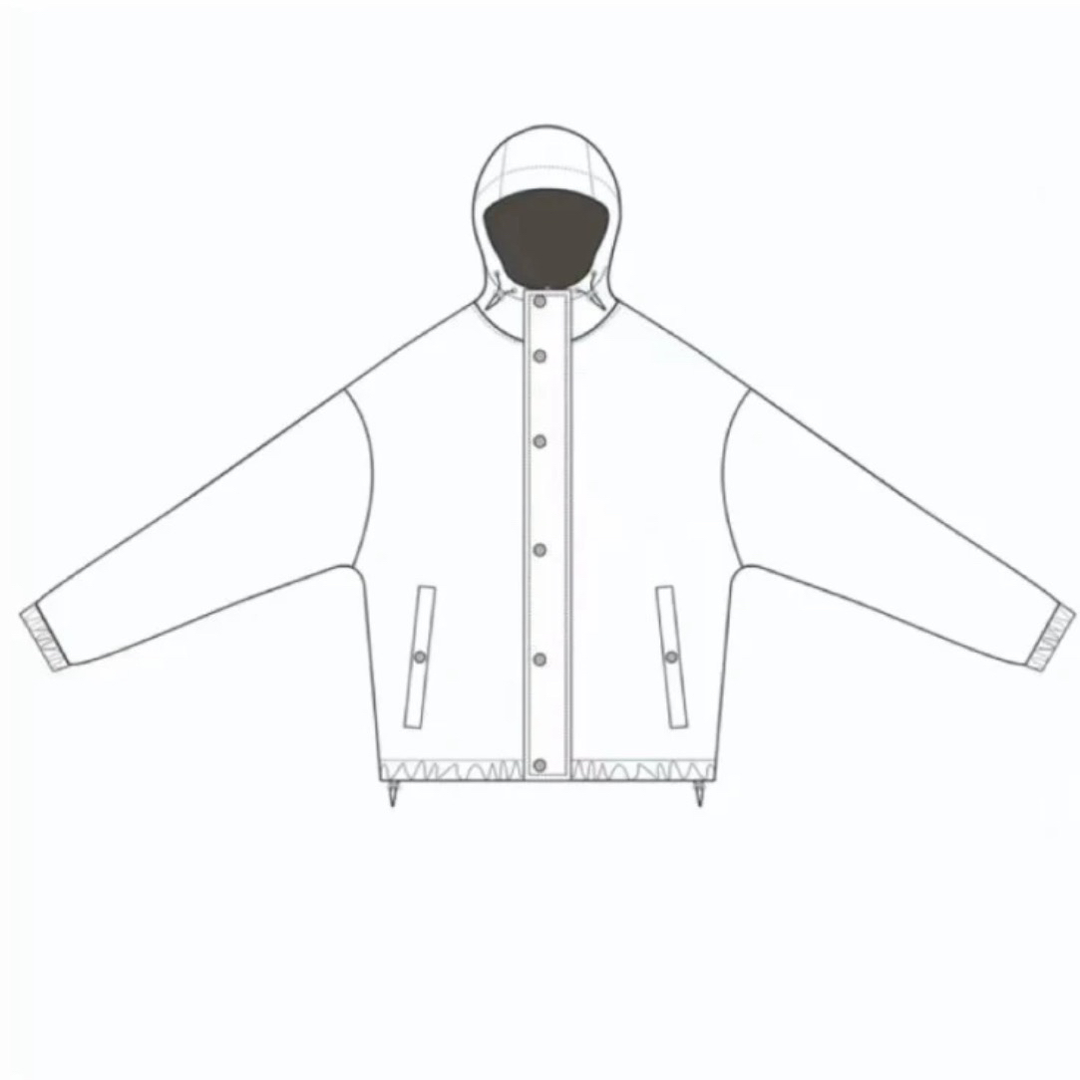 洋洋(达人专属)加厚保暖休闲时尚带帽运动外套