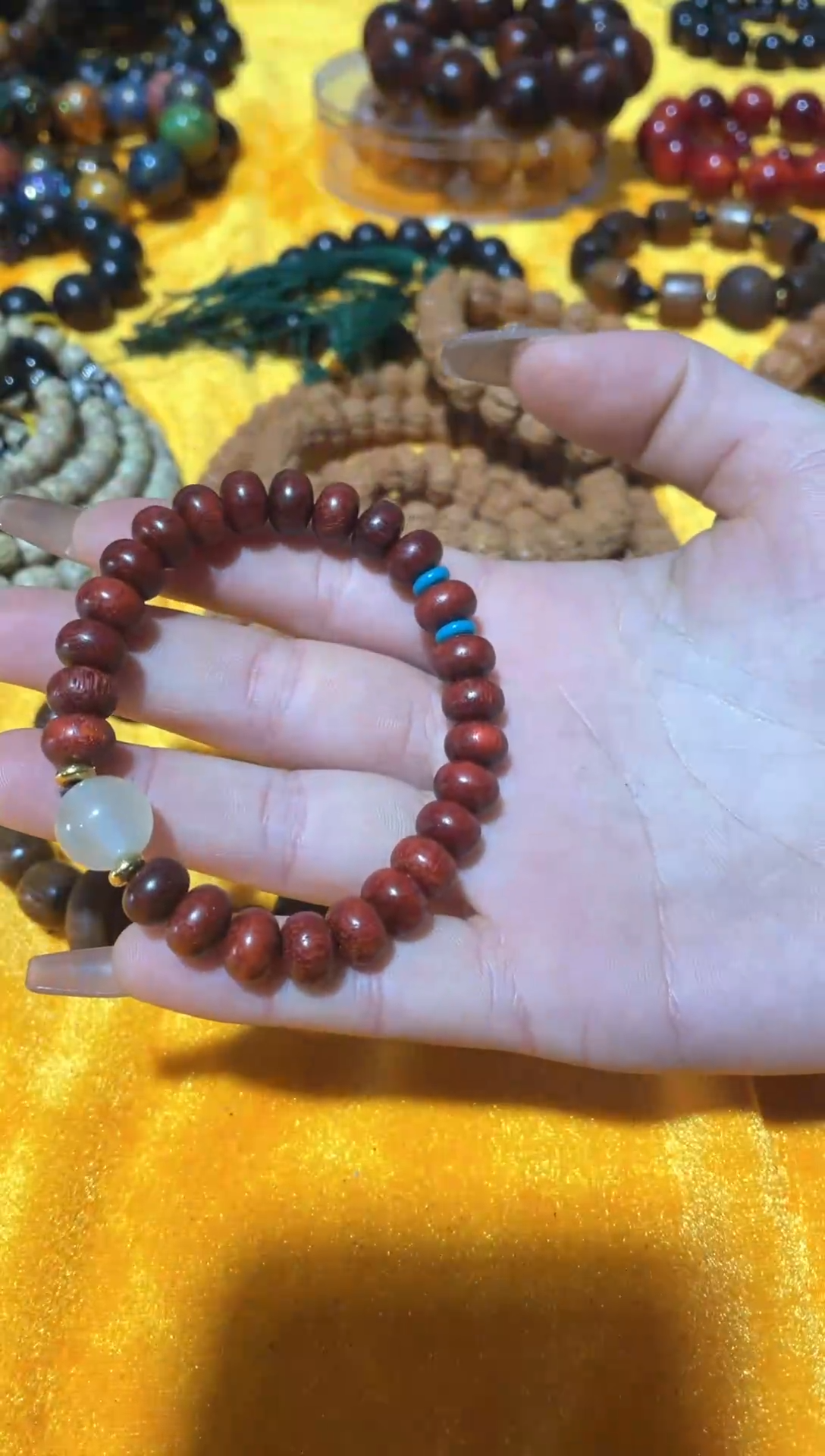 【闪购商品】檀木紫檀木算盘珠