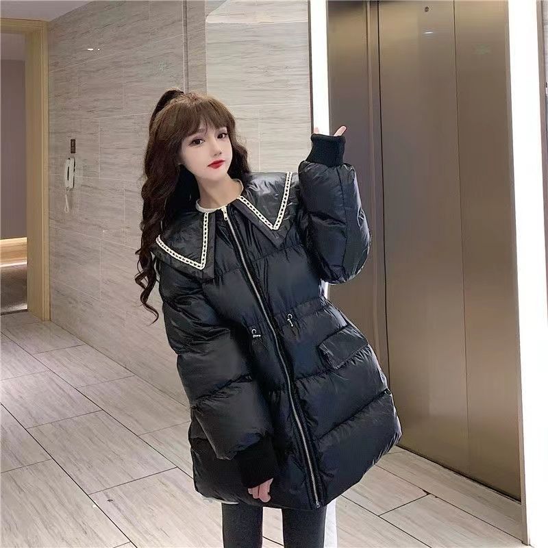 特价波司澄羽绒服大促娃娃领羽绒服女年冬季新款韩版宽松收腰显瘦
