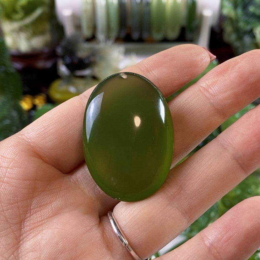 【闪购商品】岫玉挂件未镶嵌愈*