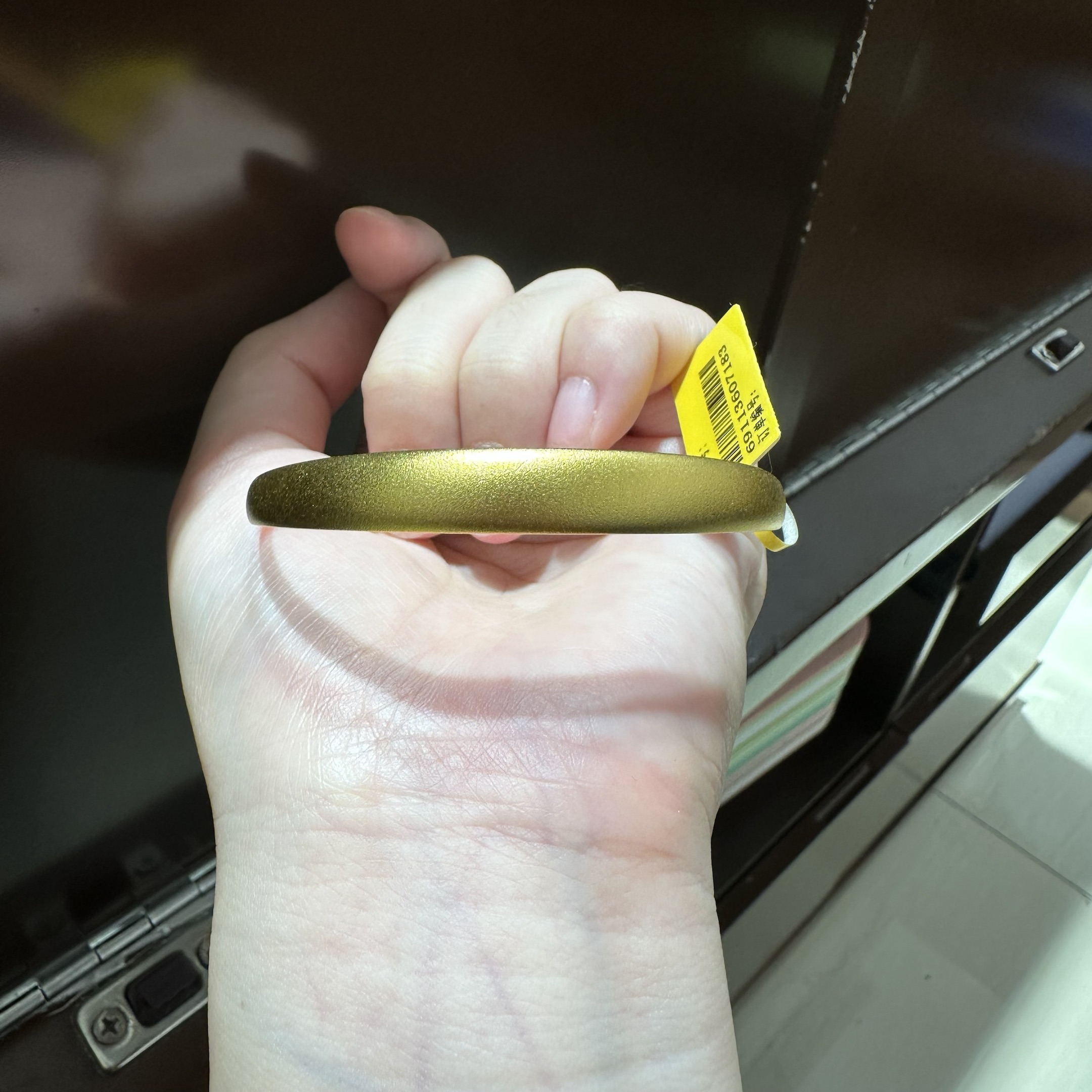【潮金汇严选】古法足金999.9推拉手镯