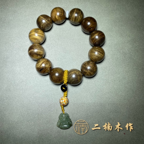 【二楠】【大肚佛】小叶桢楠阴沉木2.0水波纹文玩