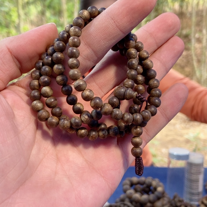 【闪购商品】沉香手串张勺子06/11克多圈多样性发一