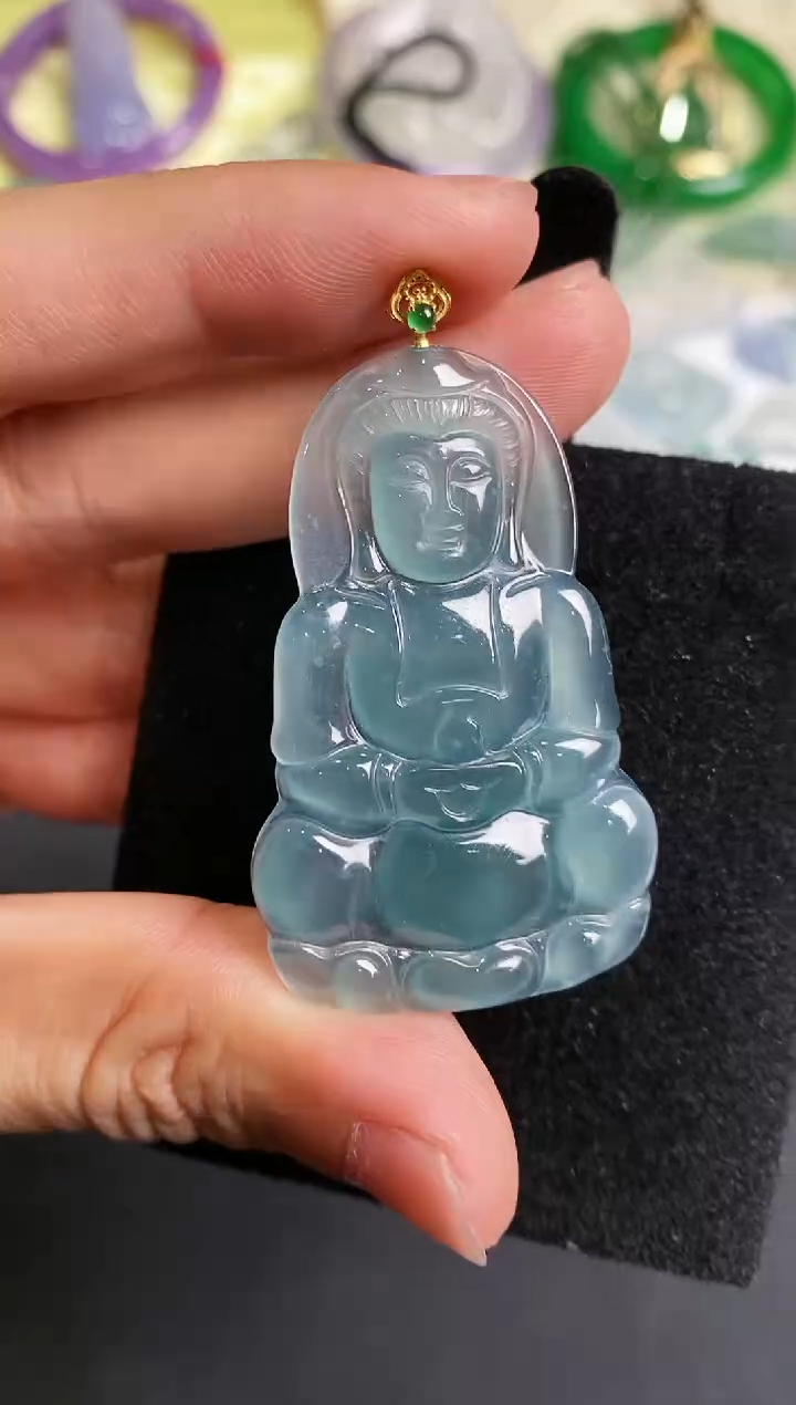 【闪购商品】翡翠.18K金镶嵌(多样性发货)
