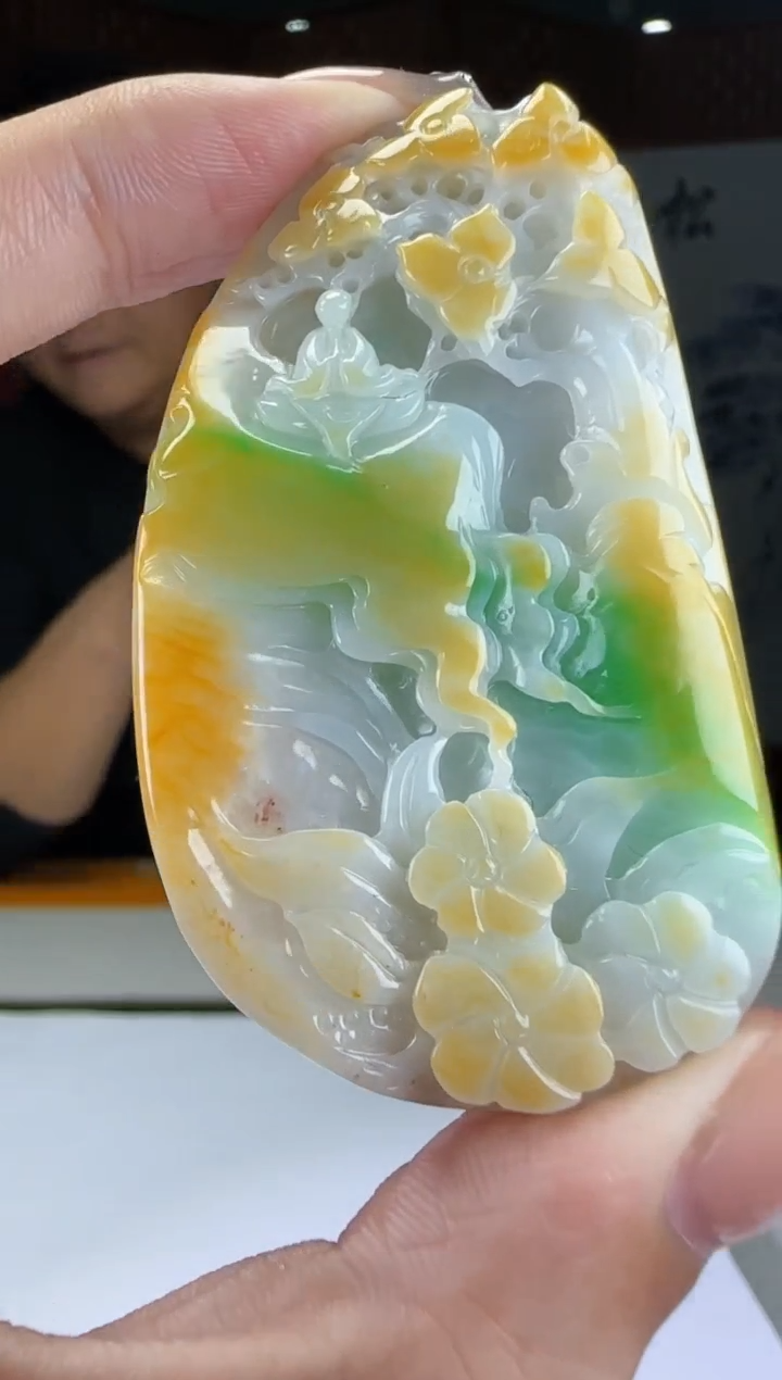 【闪购商品】定制翡翠未镶嵌MM@@SBKJ000199