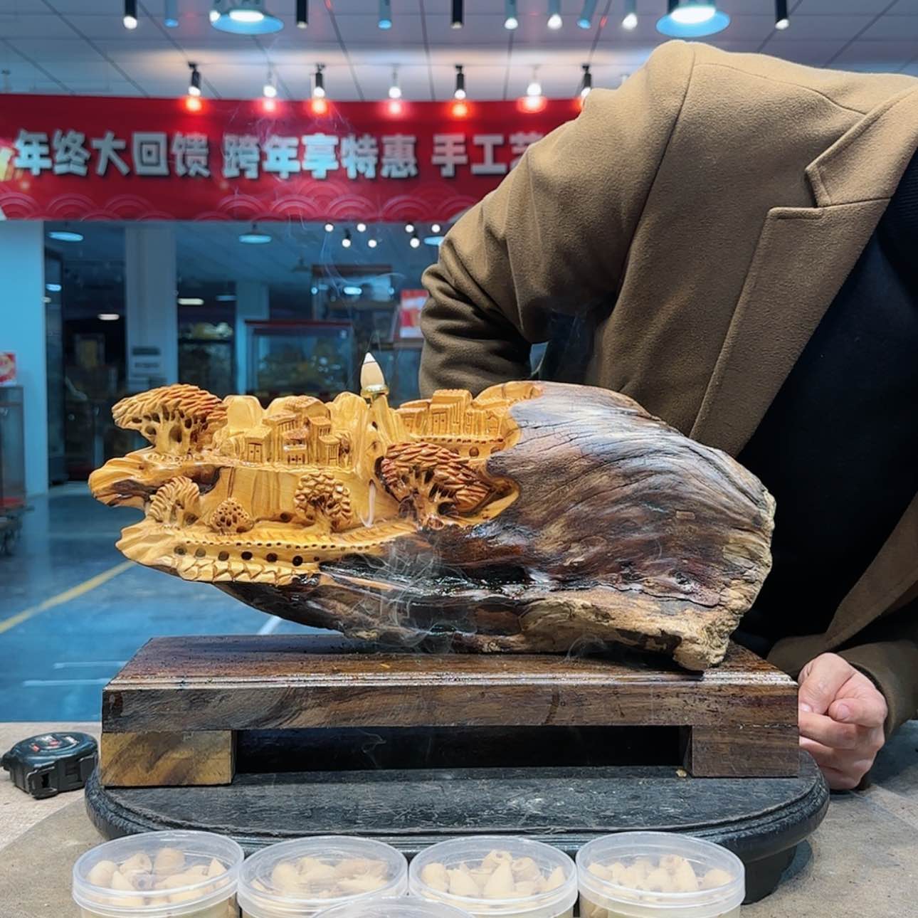 【闪购商品】崖柏根雕