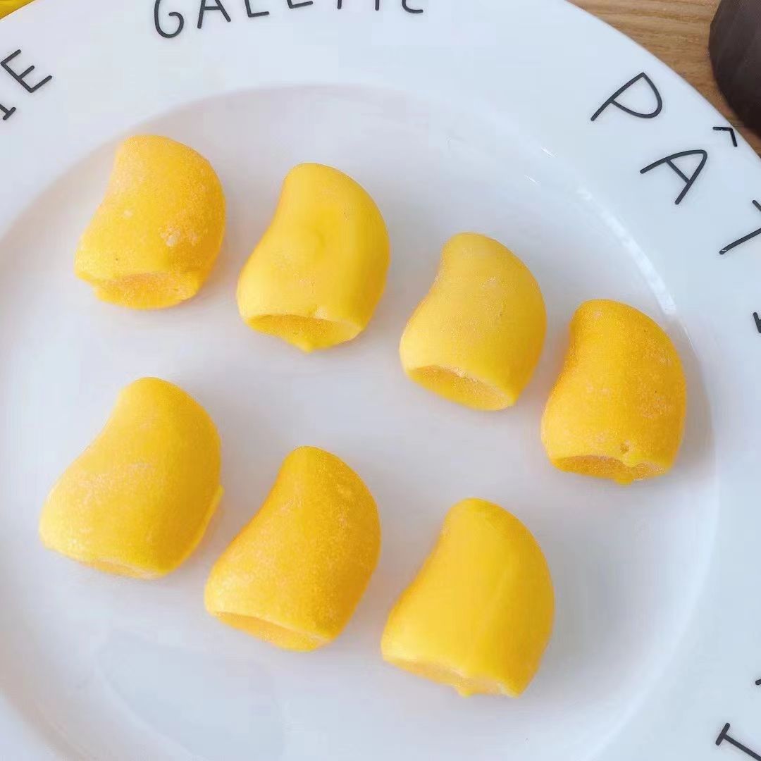 芒果糖软糖香甜可口芒果软糖橡皮糖果办公室休闲年货小零食水果糖