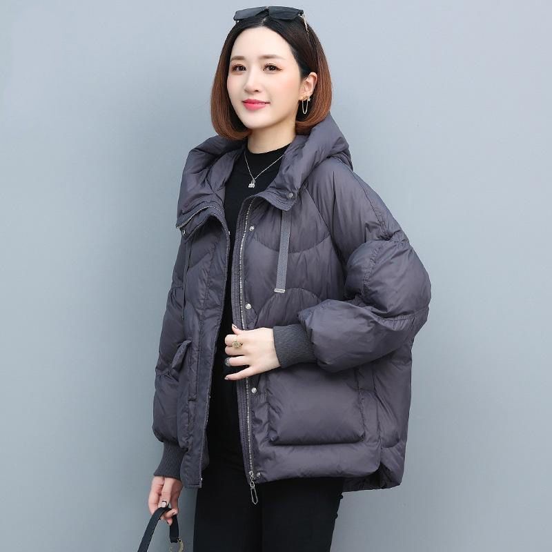 波司澄羽绒服羽绒棉袄女短款2022新款韩版宽松大码加厚爆款棉服小