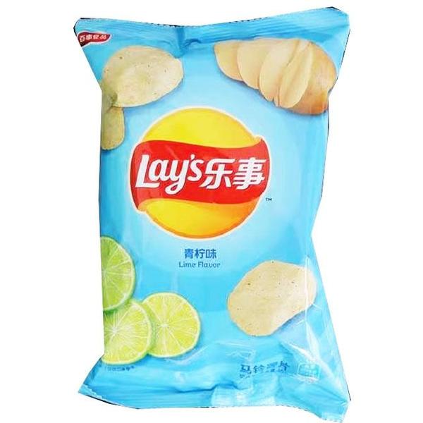 乐事 青柠味薯片 40g/袋