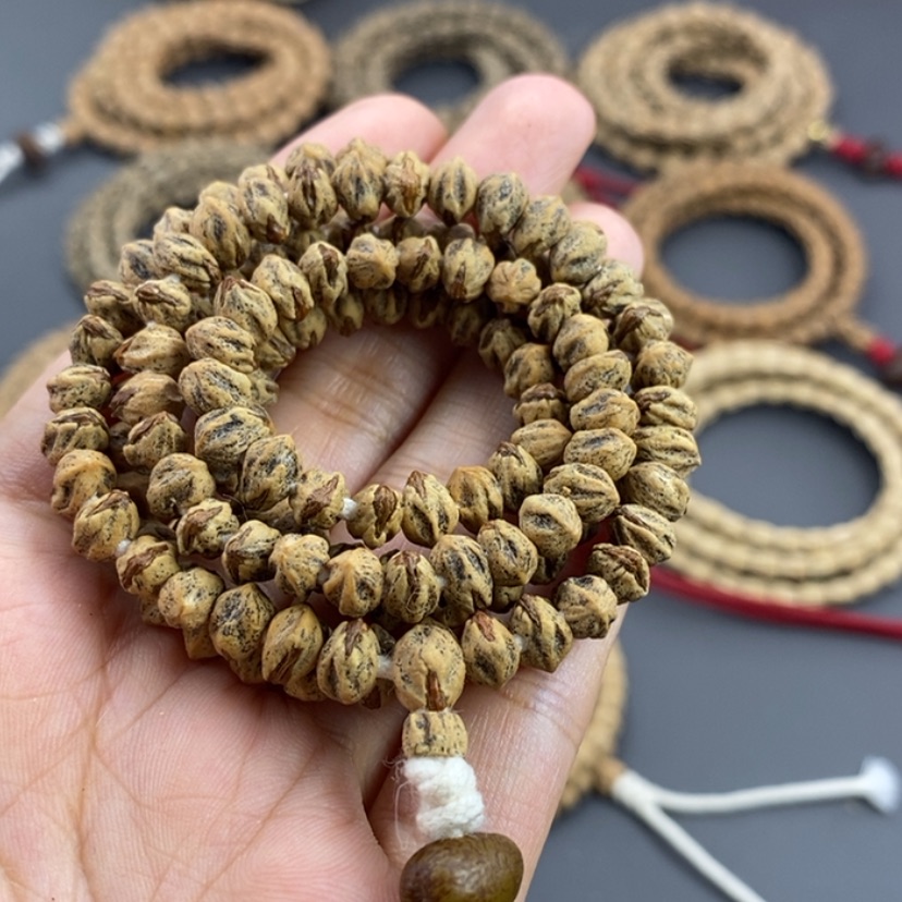 【闪购商品】柏香籽/百香籽吊坠6红芽横打
