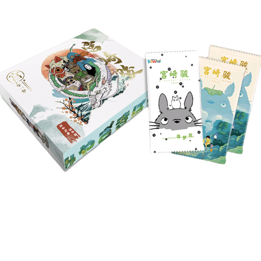 宫崎车车 【Kawaii国版宫崎骏】治愈回忆 收藏卡牌盲盒（默认代拆） M