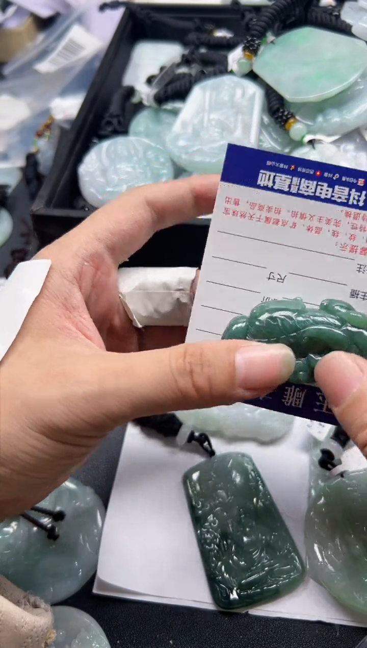 【闪购商品】翡翠颈饰未镶嵌AA