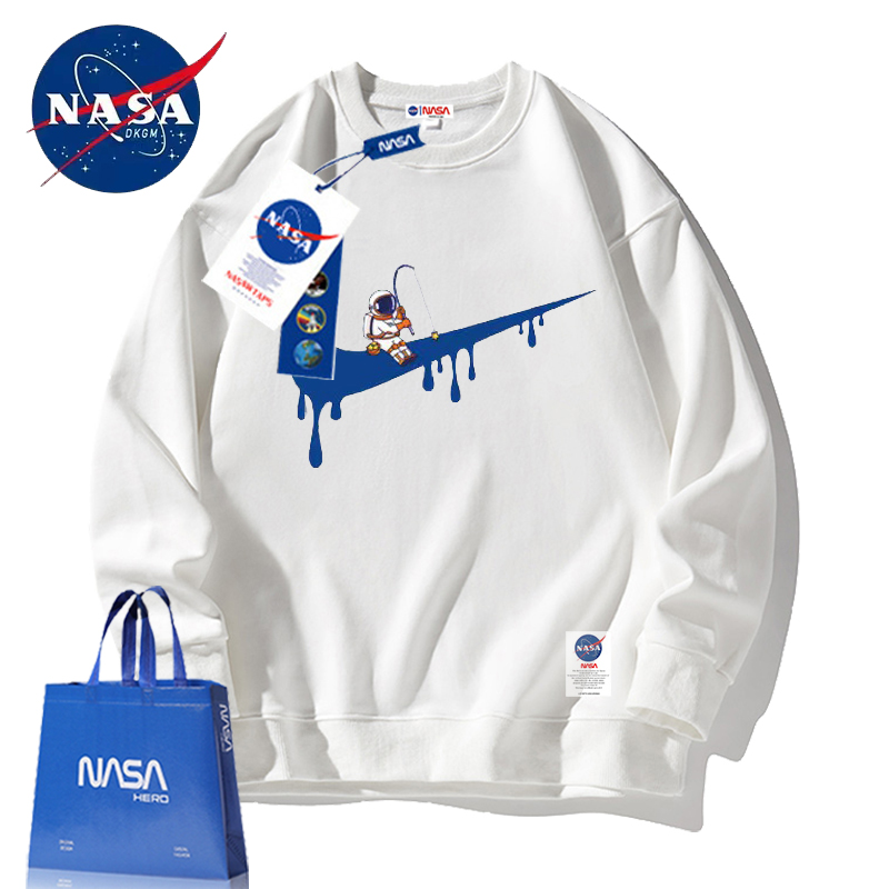 NASA ADIMEDAS联名款【奥莱专享】潮牌宽松春秋新款卫衣