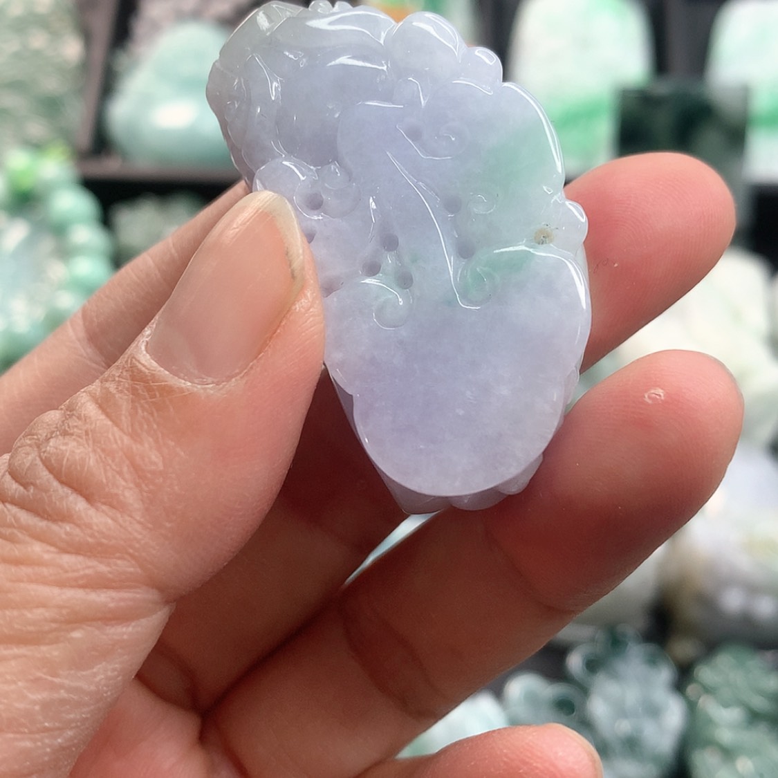 【闪购商品】翡翠颈饰未镶嵌K****L