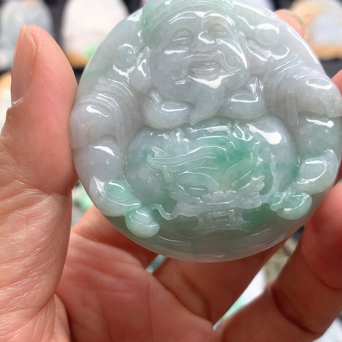 【闪购商品】翡翠颈饰未镶嵌钱**?