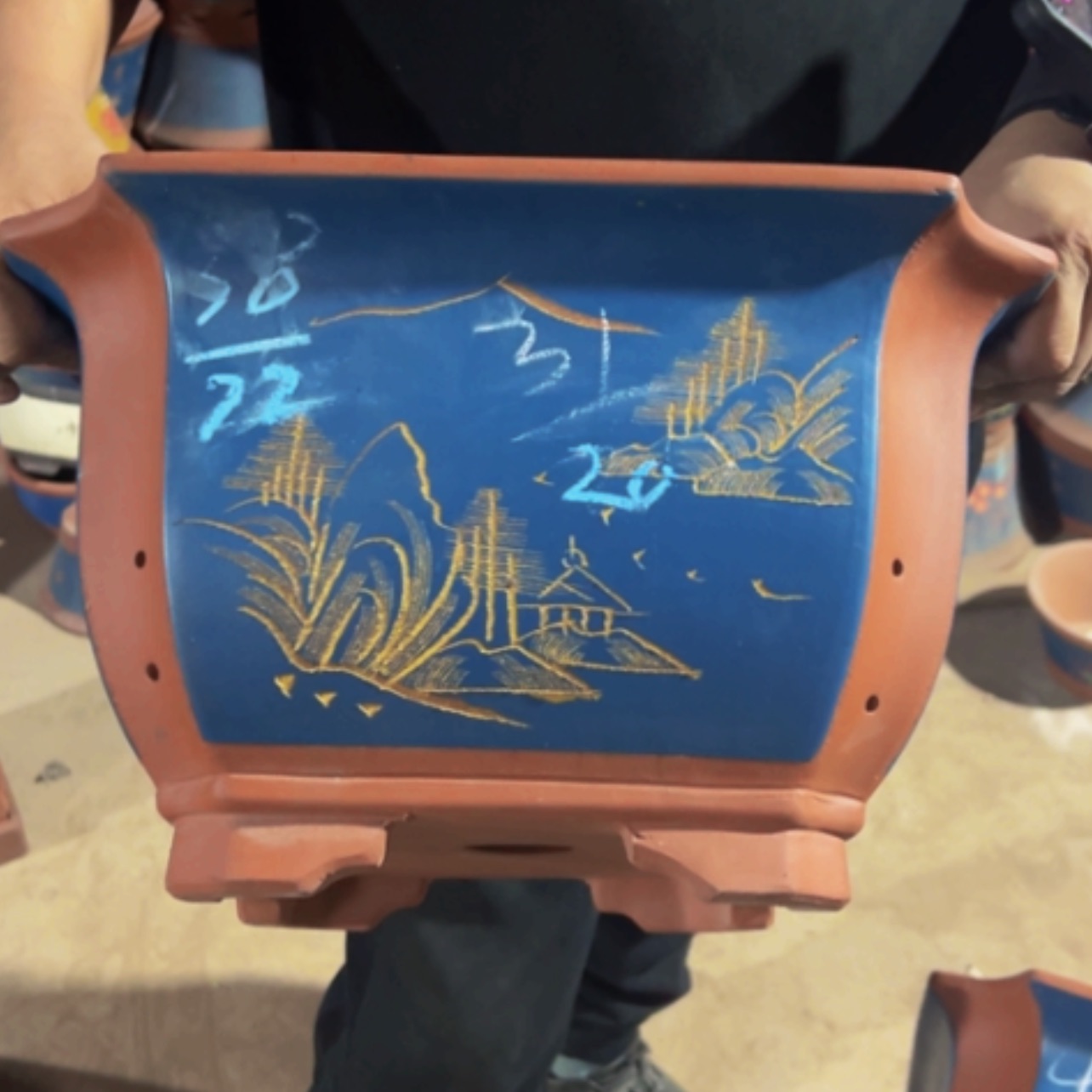 【闪购商品】紫砂花盆