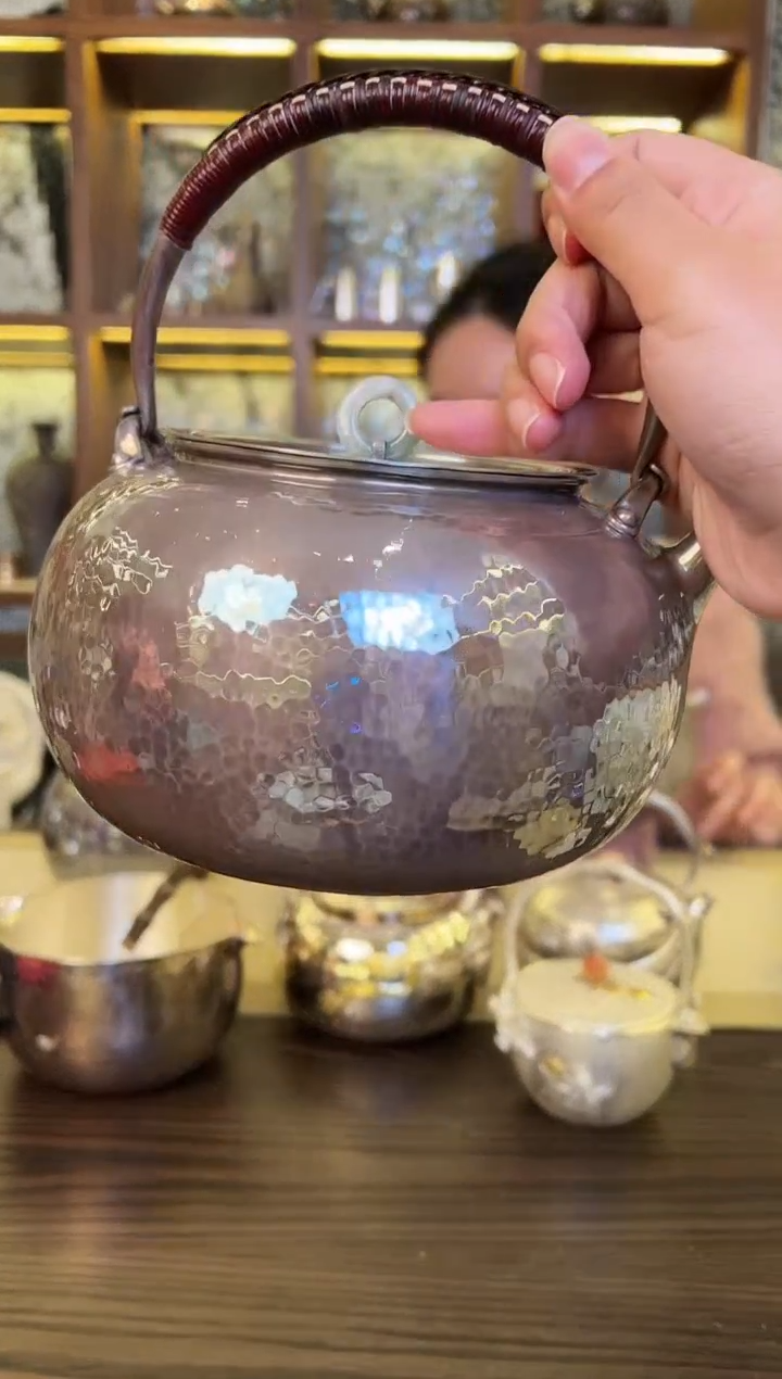 【闪购商品】足银紫皮烧水壶