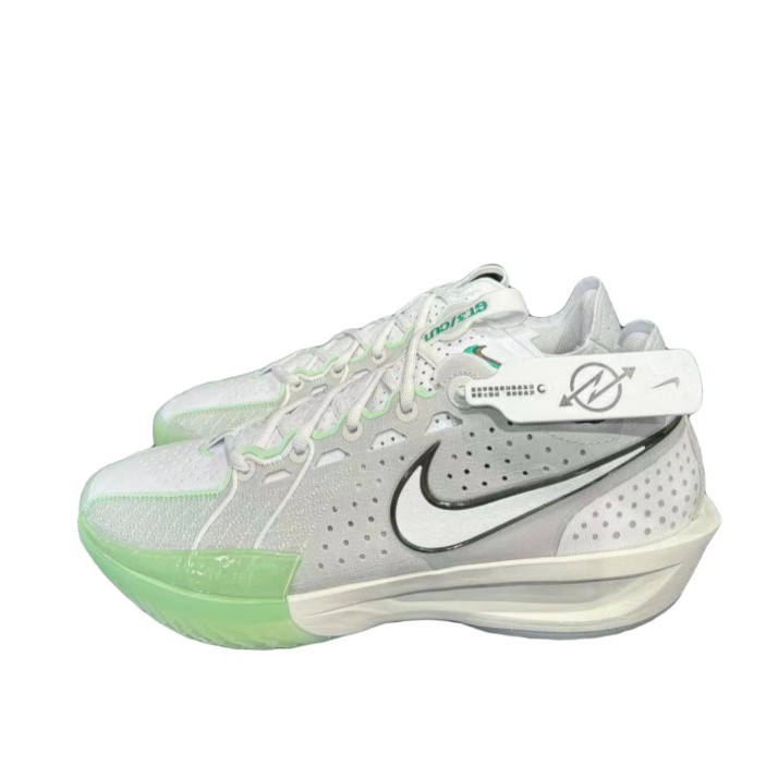 Nike/耐克男子G.T. CUT3EP运动篮球鞋缓震男款低帮白绿DV2918-003