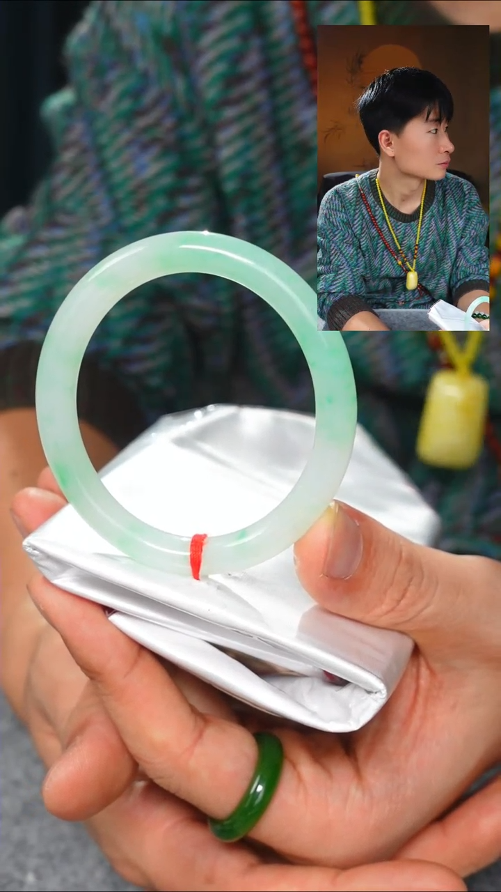 【闪购商品】翡翠手镯未镶嵌5号-55糯化贵妃【纹】/G/2