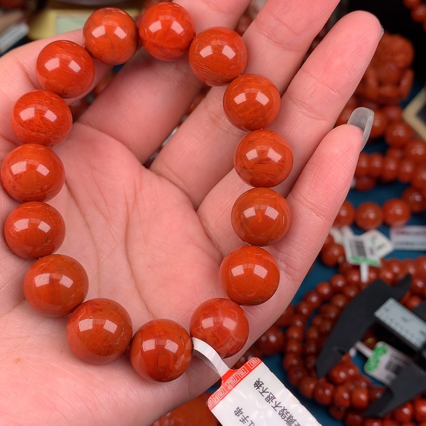【闪购商品】南红玛瑙手串未镶嵌14mm
