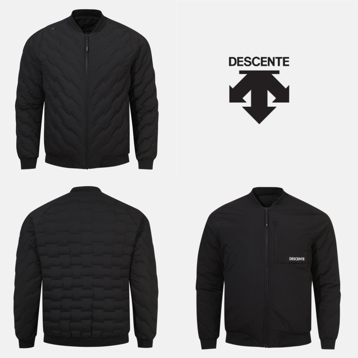 DESCENTE/迪桑特迪桑特3D立体图案羽绒夹克双面可穿 SO421TDJO1