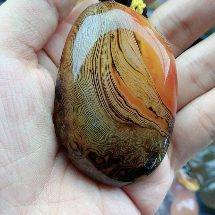 【闪购商品】玛瑙/玉髓颈饰未镶嵌地**线