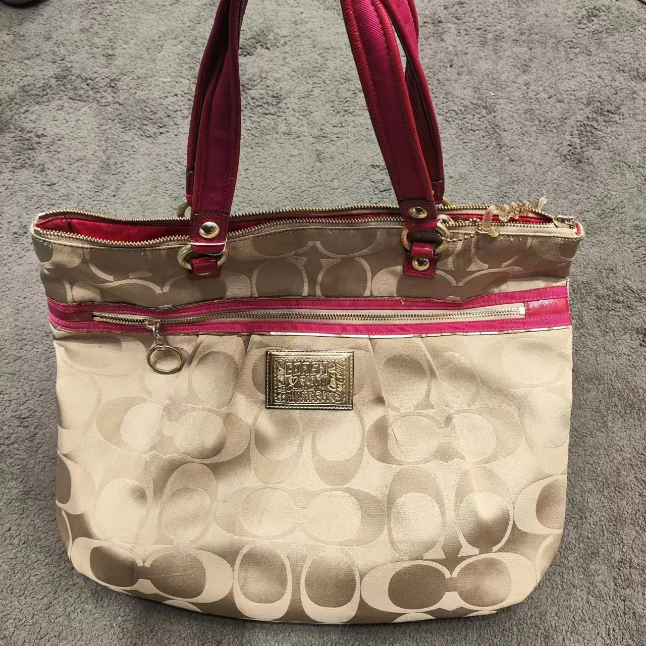 95新 COACH/蔻驰 莉哥精选/蔻驰手提包/104