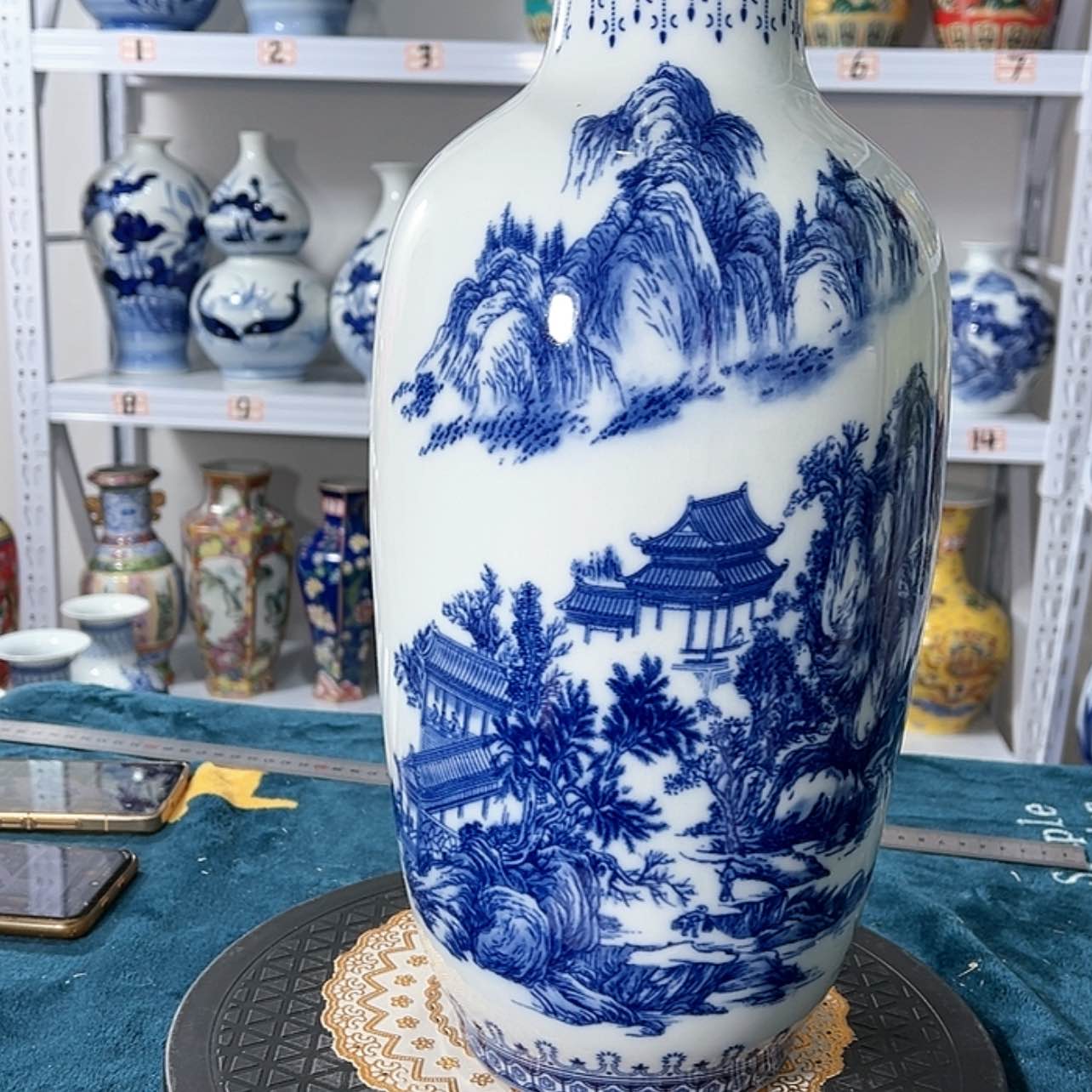 【闪购商品】瓷摆件山水冬高45