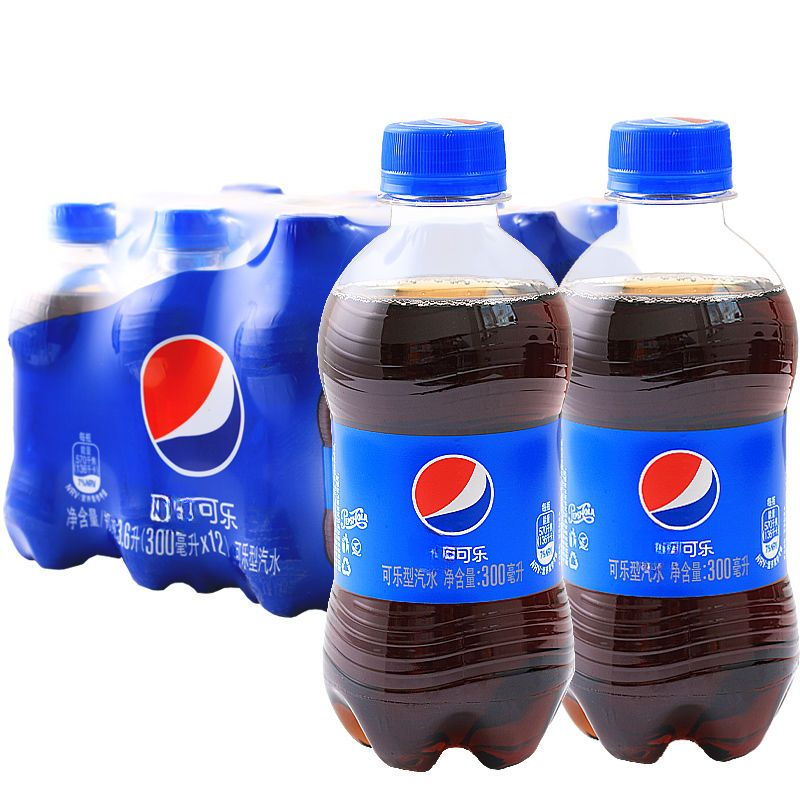 可乐300ml*6瓶整件碳酸饮料小瓶装车载便携迷你瓶装可乐汽水