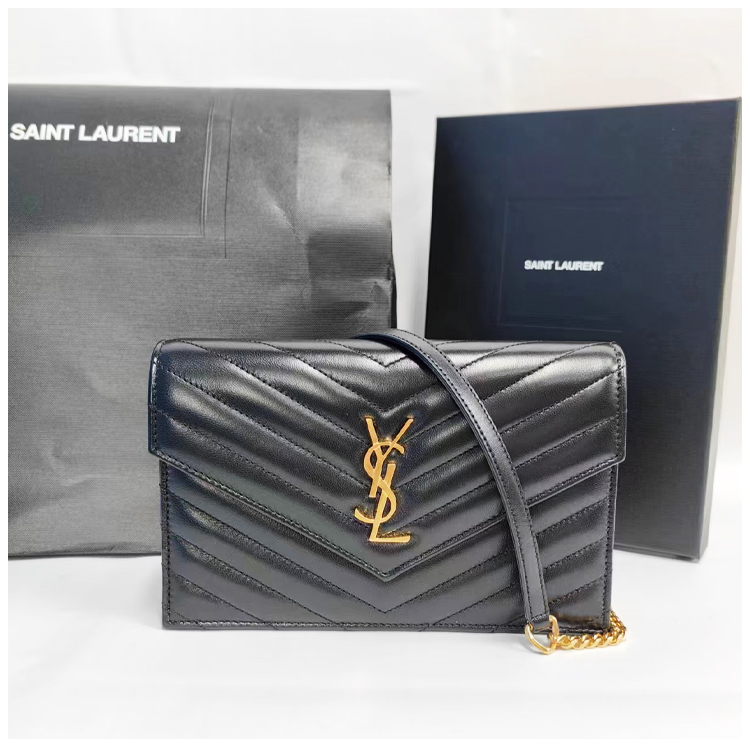 95新 YSL/圣罗兰 安洁利严选链条包/BK0133479