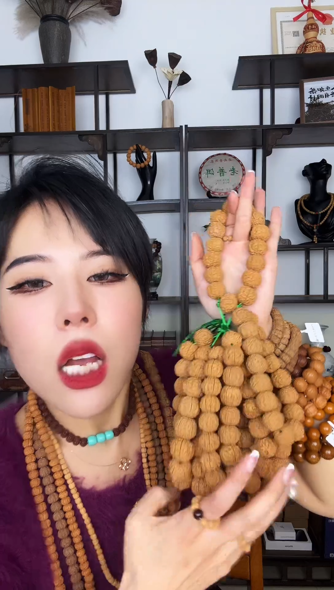【闪购商品】金刚菩提吊坠精挑金刚跳跳龙单圈