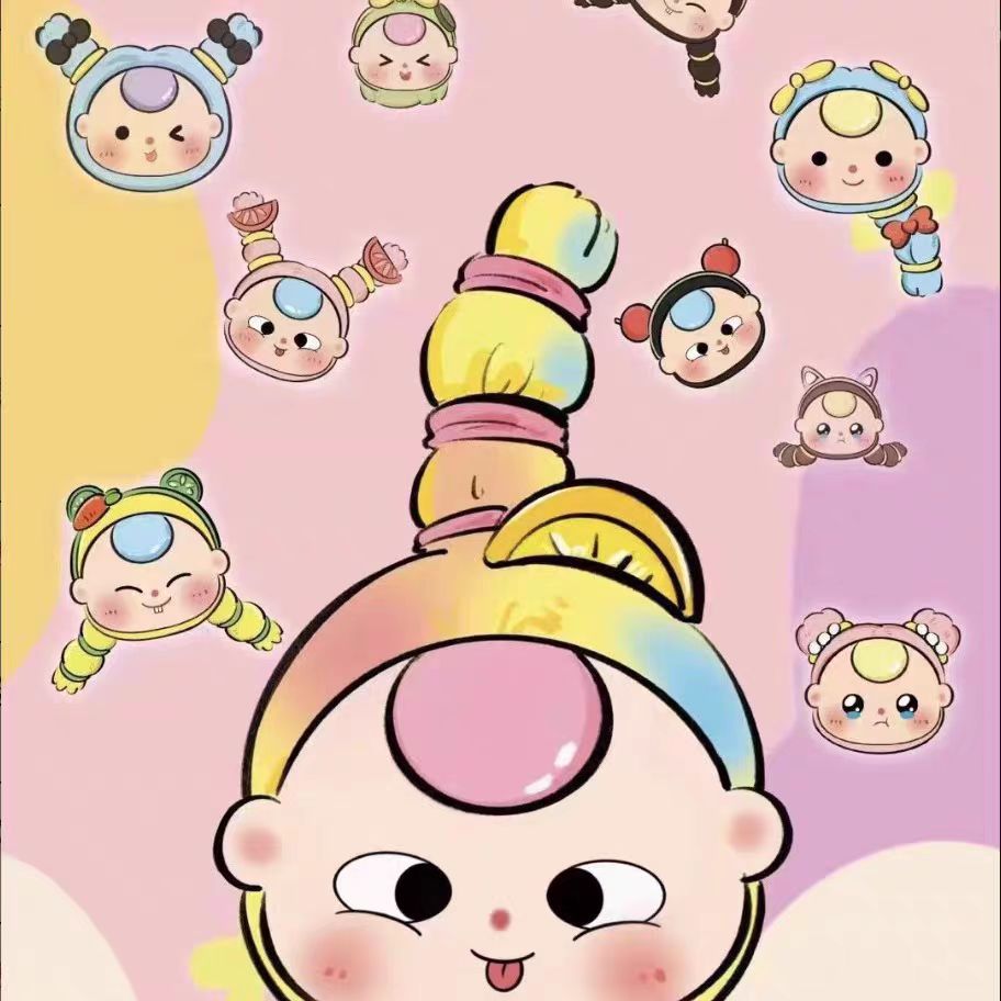 【拆盒】娃三妹冰箱贴盲盒