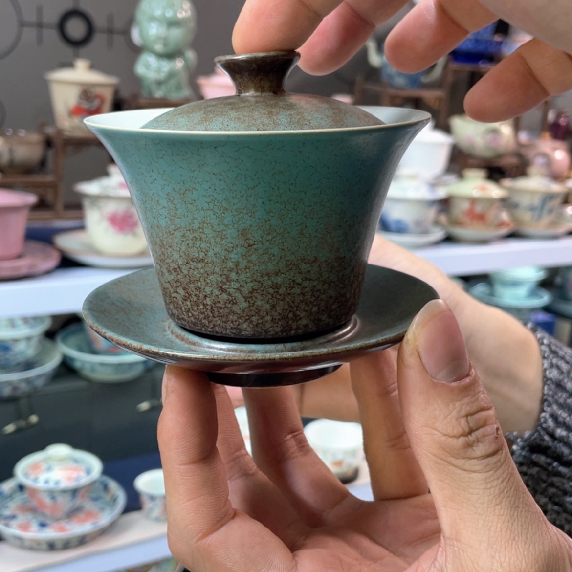 【闪购商品】陶瓷盖碗