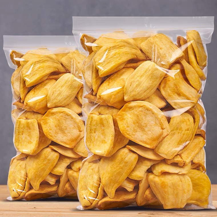 菠萝干菠萝蜜干袋装500g脱水水果干即食零食菠萝蜜脆片60g