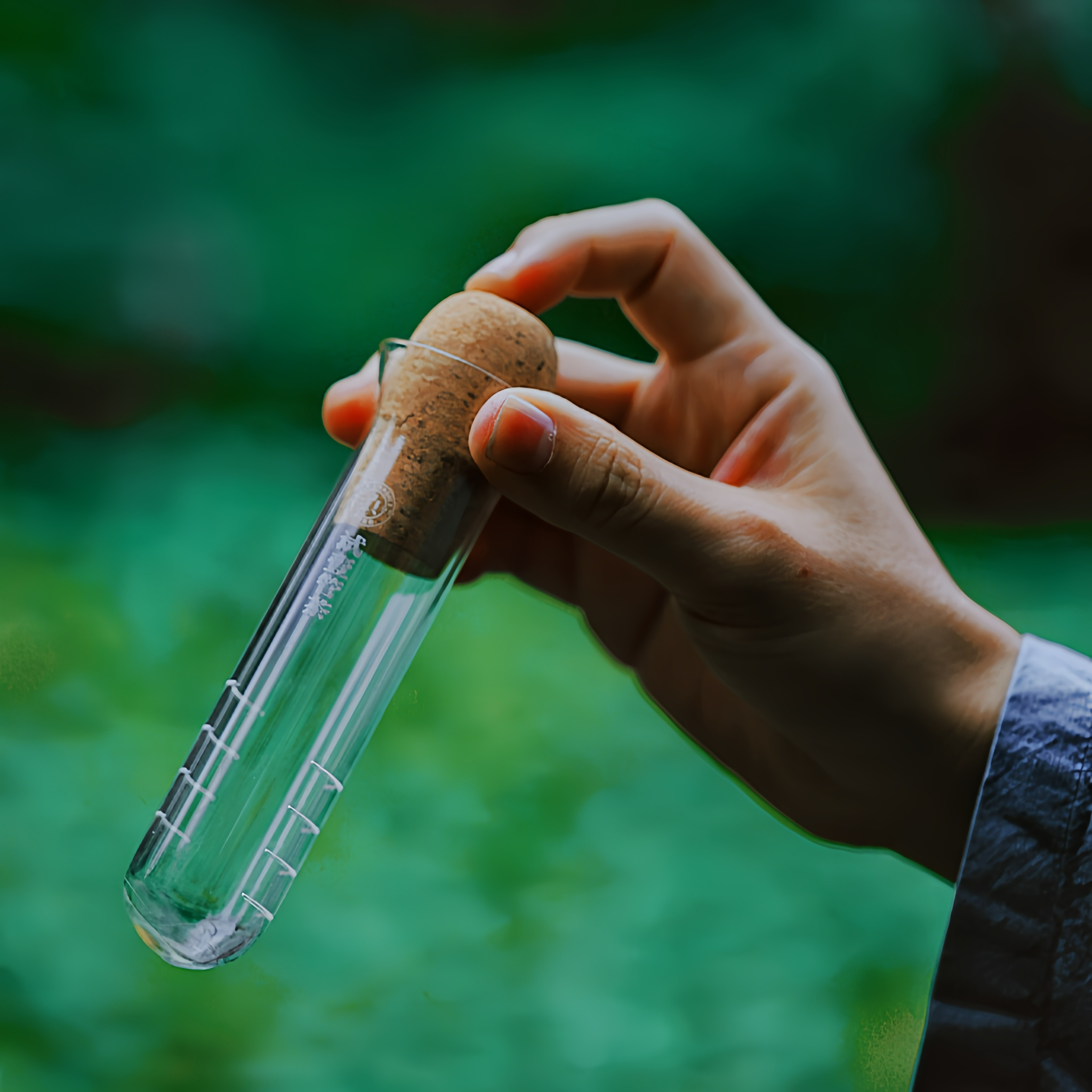【茶器】喇叭口玻璃试管