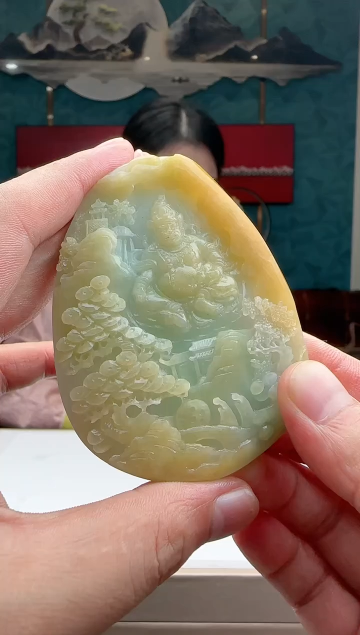 【闪购商品】定制翡翠未镶嵌AL@@SE1221H102