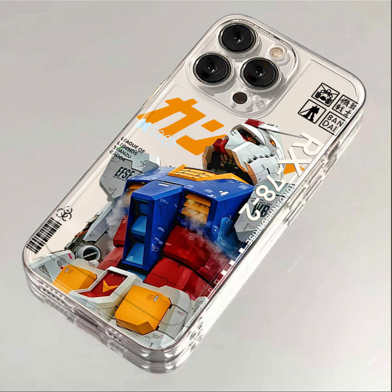 高达战士适用iphone14promax苹果15手机壳13卡通12创意个性11小众
