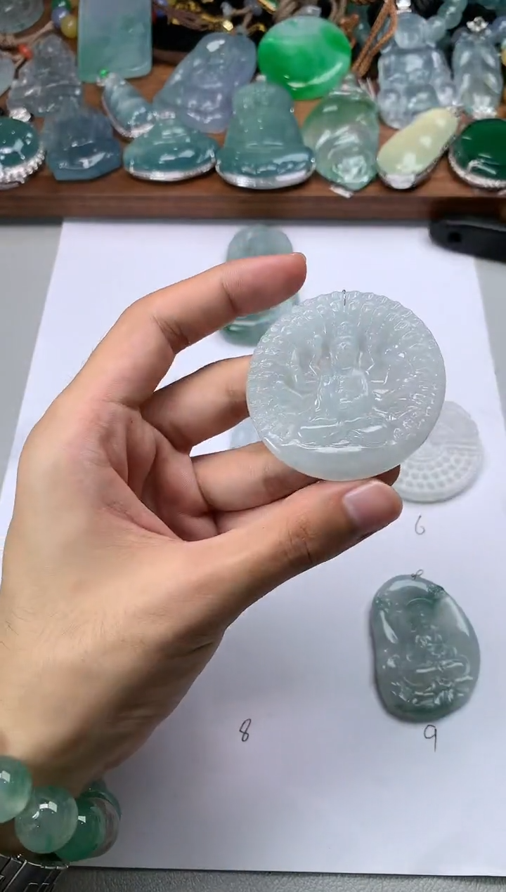 【闪购商品】定制翡翠未镶嵌3577毛货不退不换